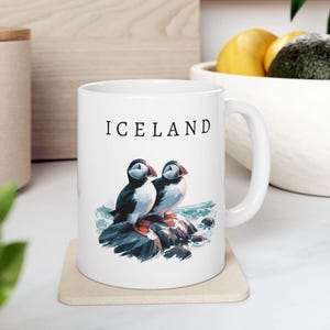 Iceland Puffin Souvenir Mug - Etsy