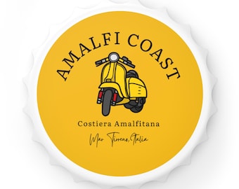 Amalfi Coast Souvenir, Italy Gift, Italy Magnet Bottle Opener