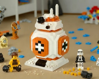 Unlock Imagination with Building Blocks Anime Droid BB-8: Fun Educational Toy & Birthday Surprise for Kids!