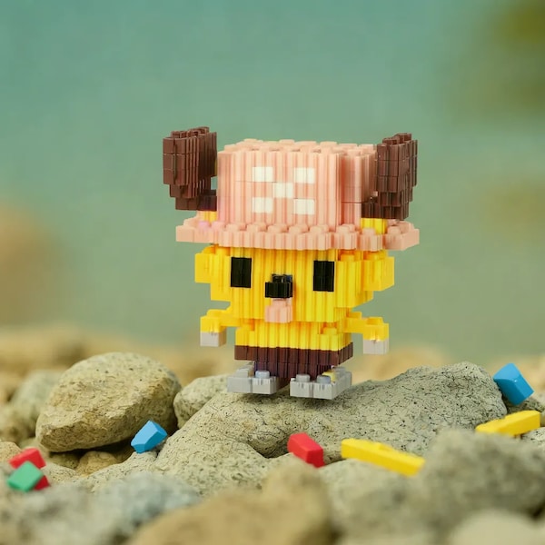 Blocs de construction Tony Chopper de One Piece - Ensemble de mini figurines de mangas et d'anime - Kits de construction DIY créatifs pour fans