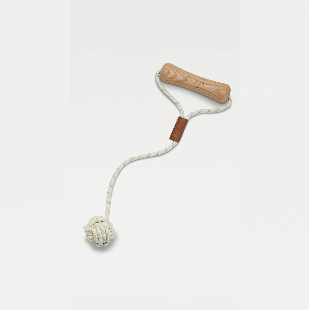 Dog Bone Toy Ball Pet Leash Toy Dog Leash Dog Toy Gift for Pet Owner