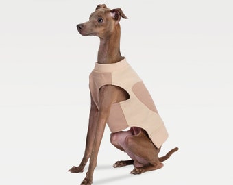 Patchwork Dog Sweatshirt: Cotton Blend Dog Cat Puppy Pullover