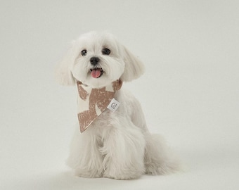 Graffiti Pet Bandana: Silk Blend Cat Dog Decorative Scarf