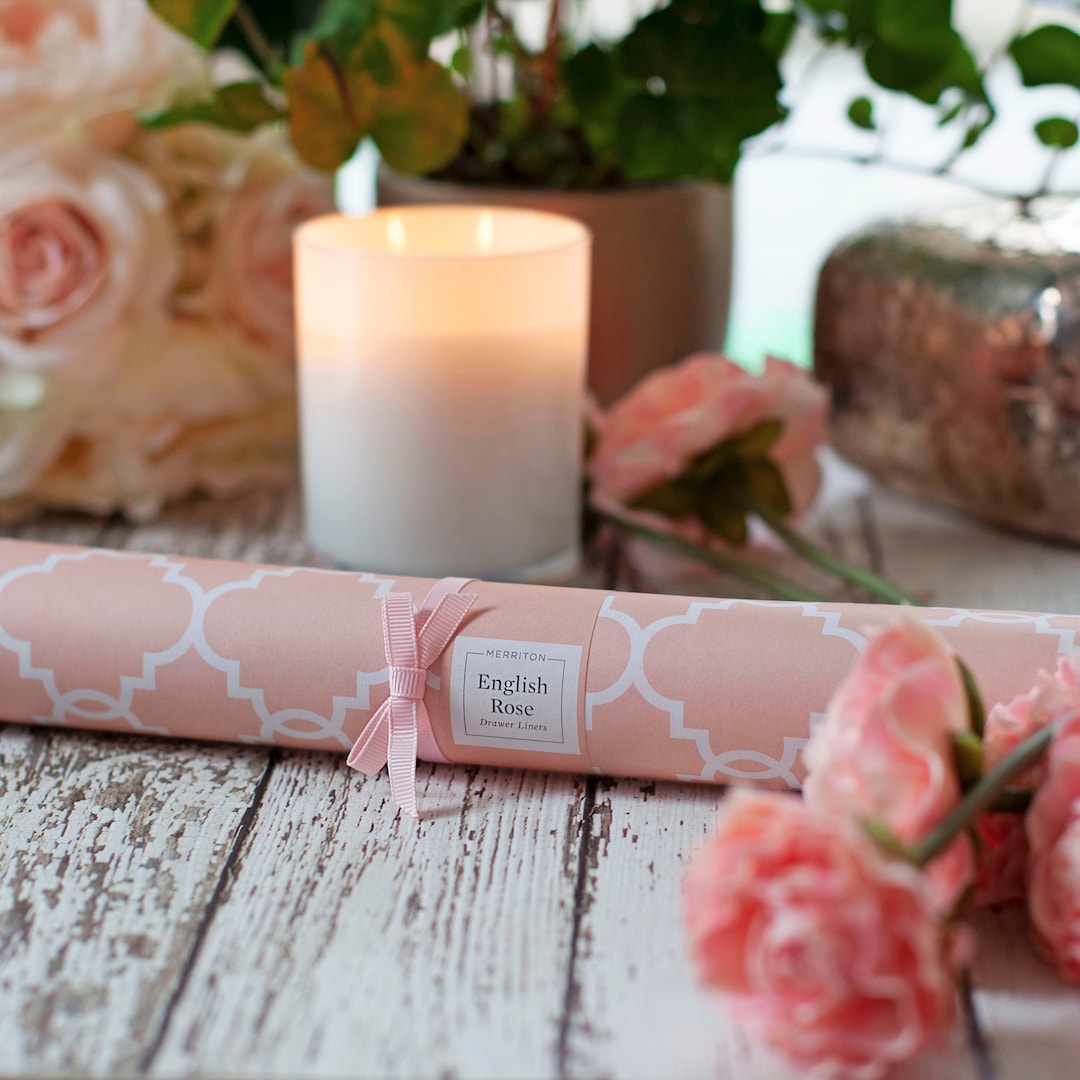 English Rose Scented Drawer Liners Etsy