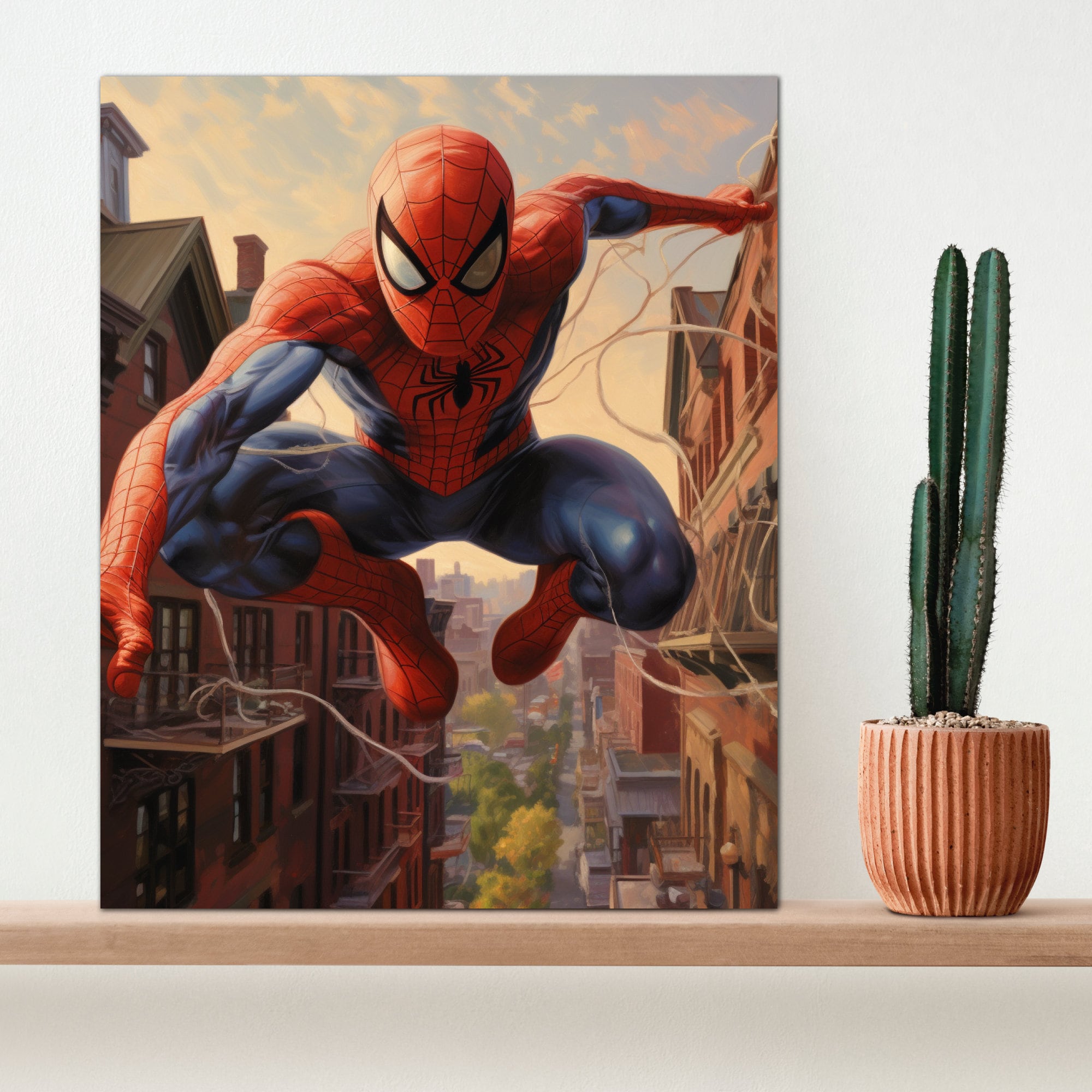 Spiderman Poster, Digital Download, Spiderman Printable Wall Art ...