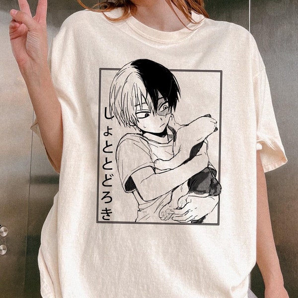 Cute Anime Tshirt, Manga Lover Shirt, Anime Graphic Tee, Otaku Ropa, Anime Clothing