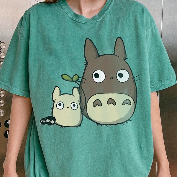 Chibi Totoro Shirt, Totoro Shirt, Totoro Kids T-Shirt, Studio Ghibli Sweatshirt, Chihiro Shirt