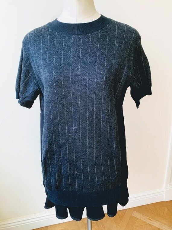 sacai sweater dress