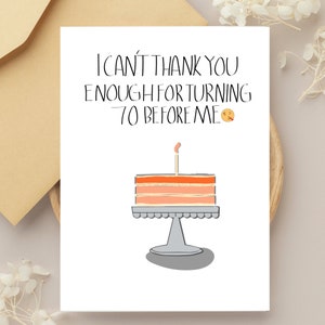70th Birthday Card Druckbare Karte Geburtstagskarte Lustige Grußkarte Digital Download Friend Bday Card Transparenten Hintergrund
