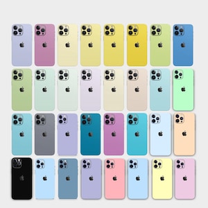iPhone Skin - Pellicola 3M con superficie opaca per tutti gli iPhone, iPhone 11, 12, 13, 14, 15, iPhone 12 Pro Max, 13 Pro Max, 14 Pro, s 24 Ultra