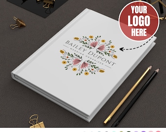 Business Logo Journal Custom Journal Logo Brand Custom Bulk Gift Company Logo Gift Corporate Gift Employee Appreciation Gift Coworker Gift