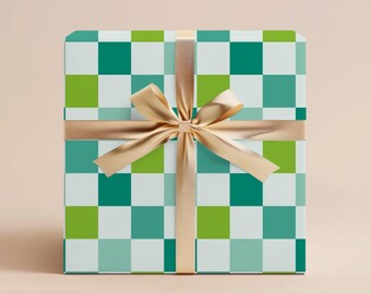 Checkered Wrapping Paper Gift Wrapping Paper Retro Wrapping Paper Thank You Gift For Birthday Wrapping Paper Roll Checkered Gift Wrap Paper