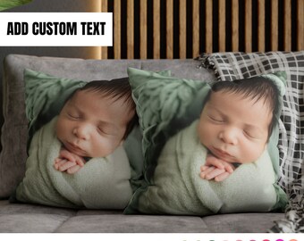Custom New Mom Gift Personalized Pillow Photo Gift Custom Pillow Cover Customize Pillow Custom Photo Collage Gift Photo Personalized Photo