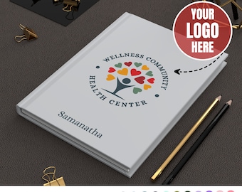 Business Logo Journal Custom Journal Logo Brand Custom Bulk Gift Company Logo Gift Corporate Gift Employee Appreciation Gift Coworker Gift