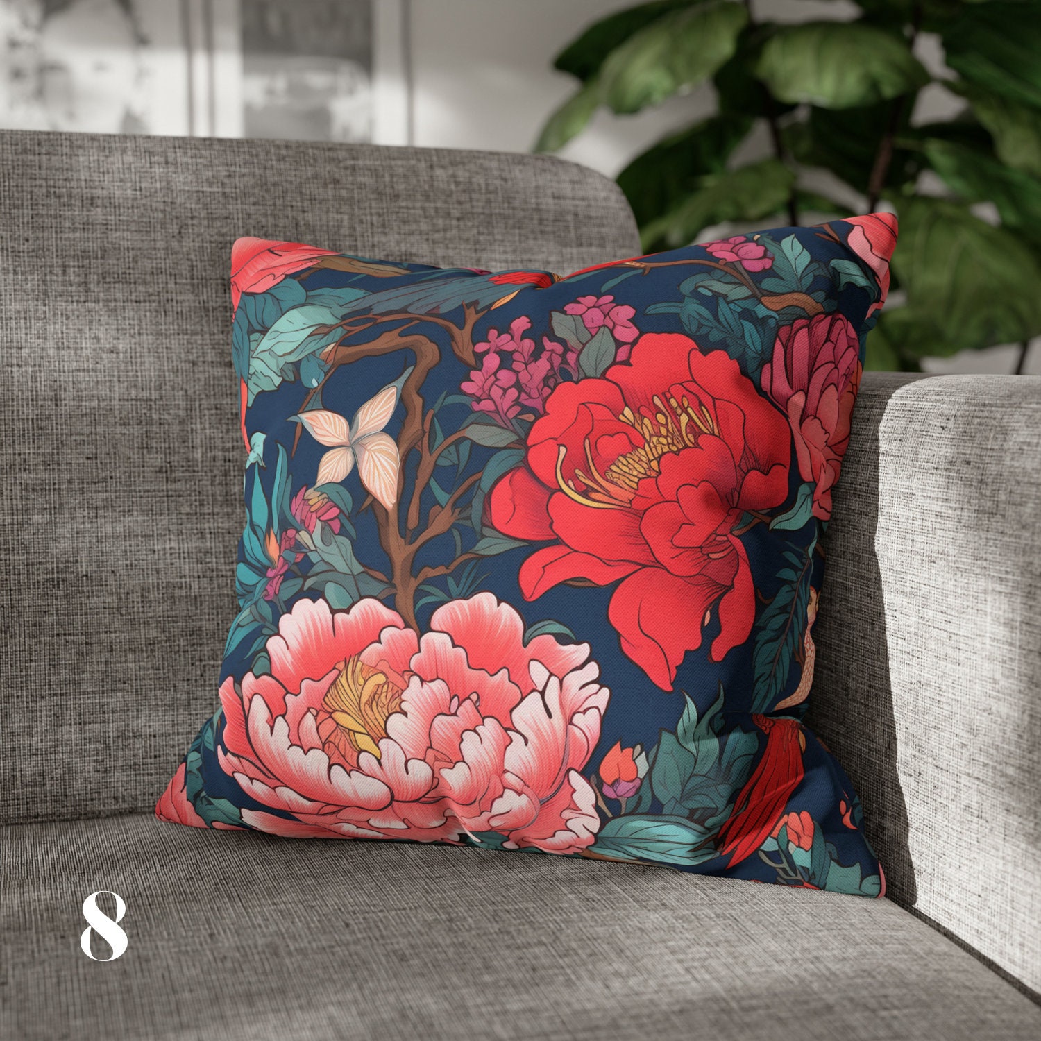 Chinoiserie Decor Pillow Cover Vintage Chinoiserie Pillow French ...