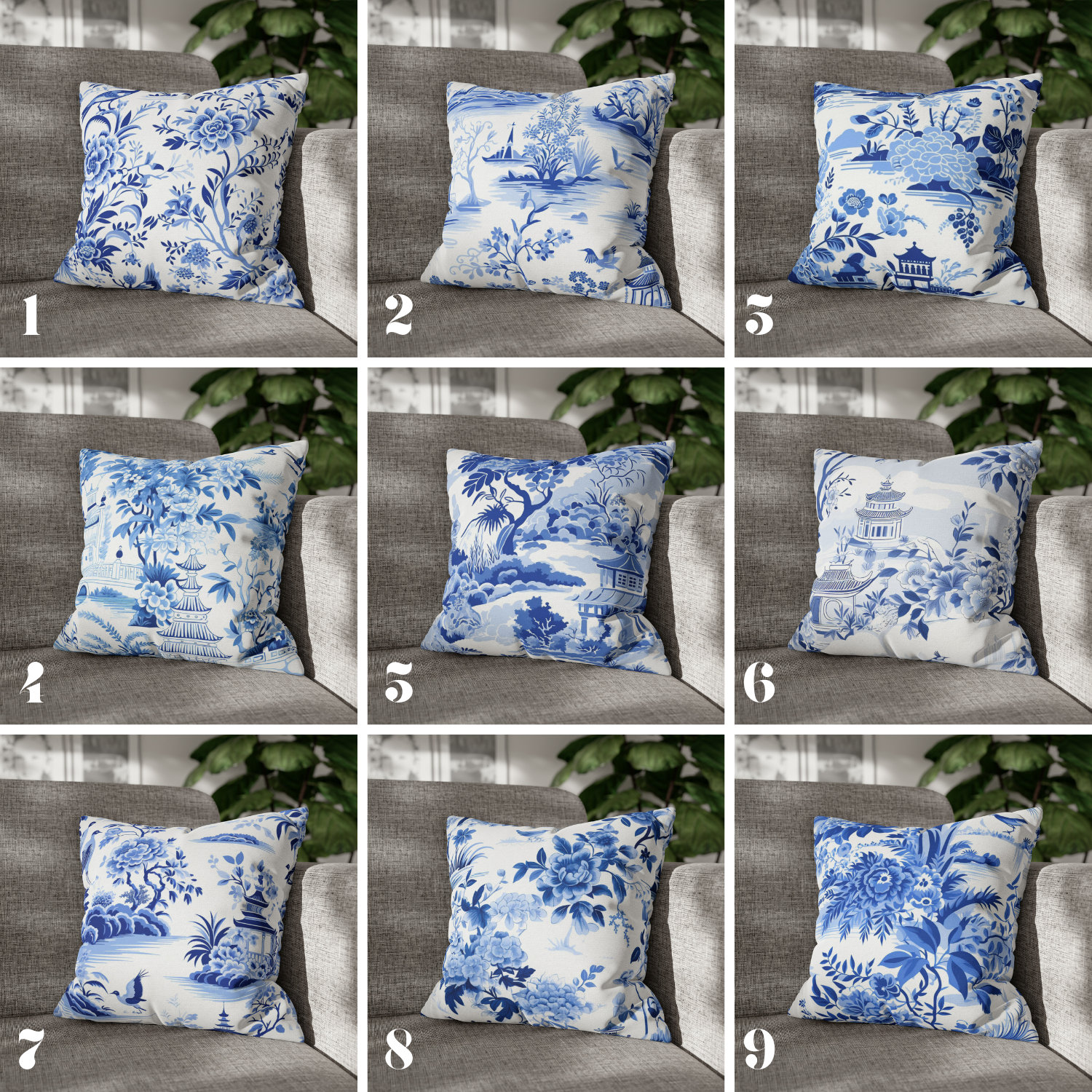 Chinoiserie Decor Pillow Cover Chinoiserie Pillow French Country ...