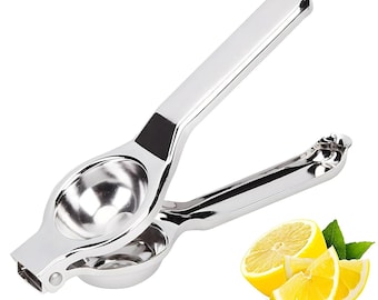 Exprimidor de limón de acero inoxidable con abridor de botellas / Exprimidor de cítricos