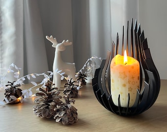 Modern Tealight Candle Holder for Home Decor | Perfect as a Gift for Candle Lovers | Perfect gift for Housewarming, Wedding or Birthday