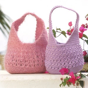 How to do Crochet Bags, crocheting instruction, Crocheting bag, Small bags, Purse bags, Handbag wallets, Wallet bags, Digital download