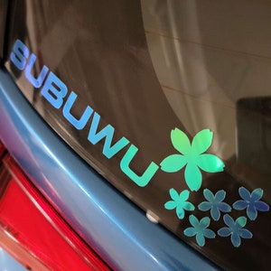 SubUwU Holographic Decal