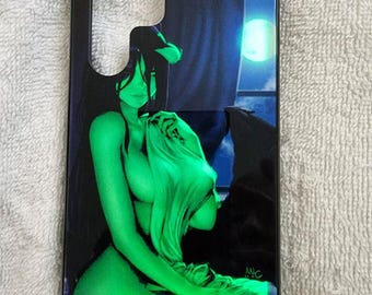 Overlord Albedo Color Changing LED Phone Case - New -