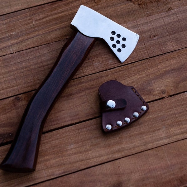 Hikers Axe , bbq camping axe pizza axe hunters axe The Original custom hand forged hunter  Axe  Gift For Him best gift for campers.