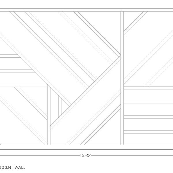 Accent Wall Design Etsy