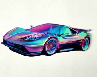 Corvette hollo sticker