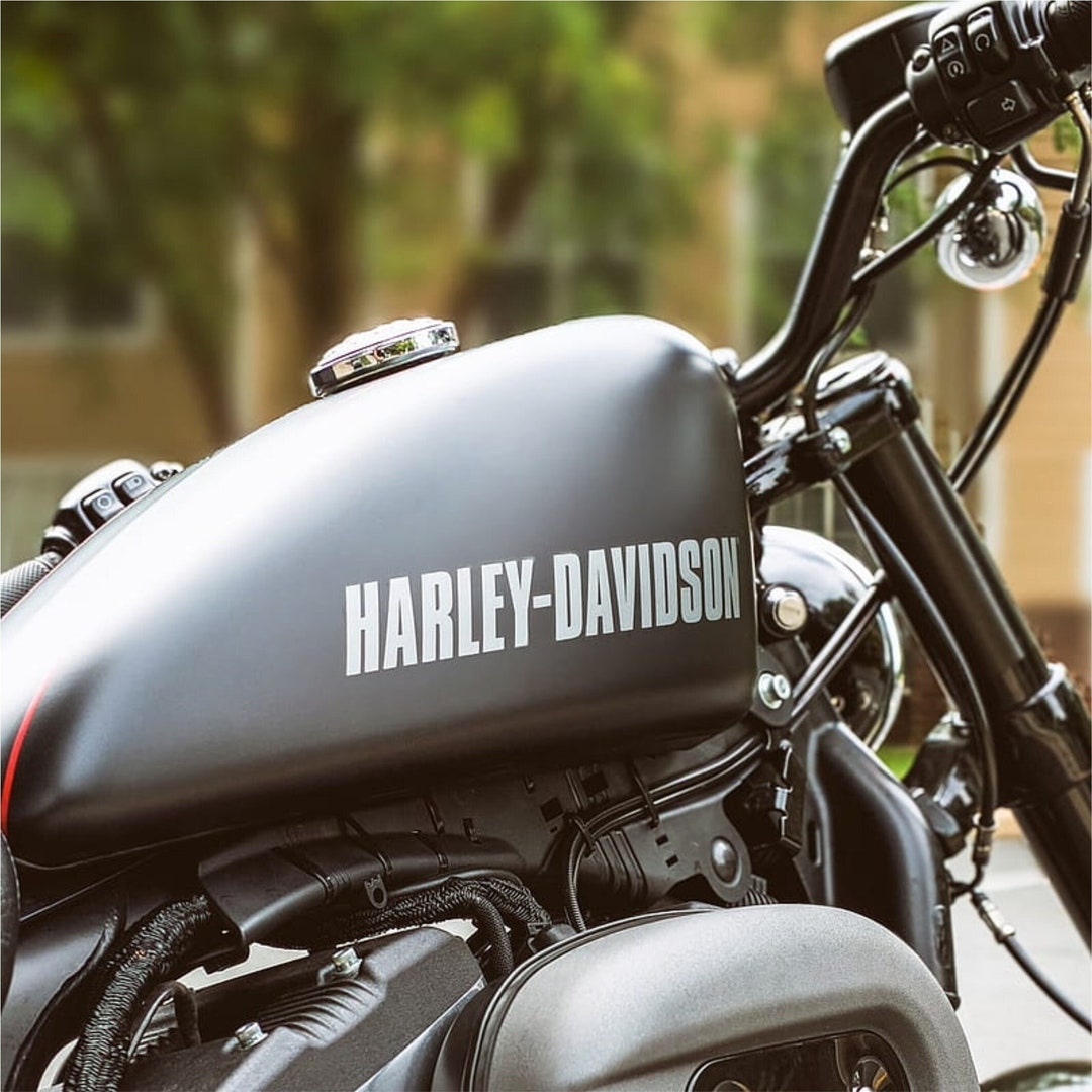 Harley Davidson Stickers Fuel Tank Harley Stickers Set of Two Gas Tank