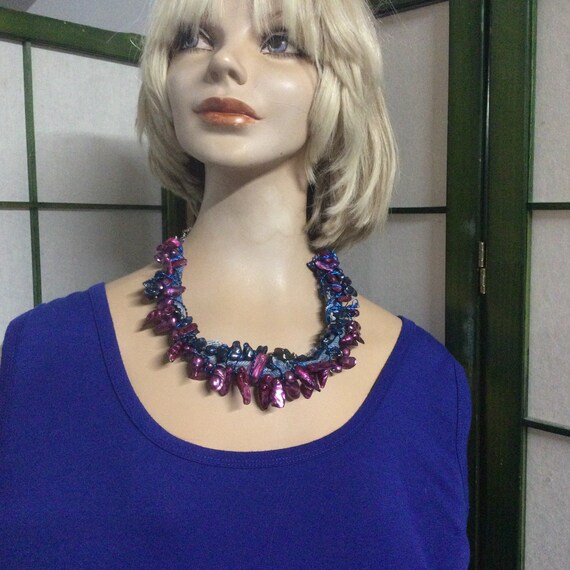 Designer Statement One of a Kind Original Choker/… - image 2