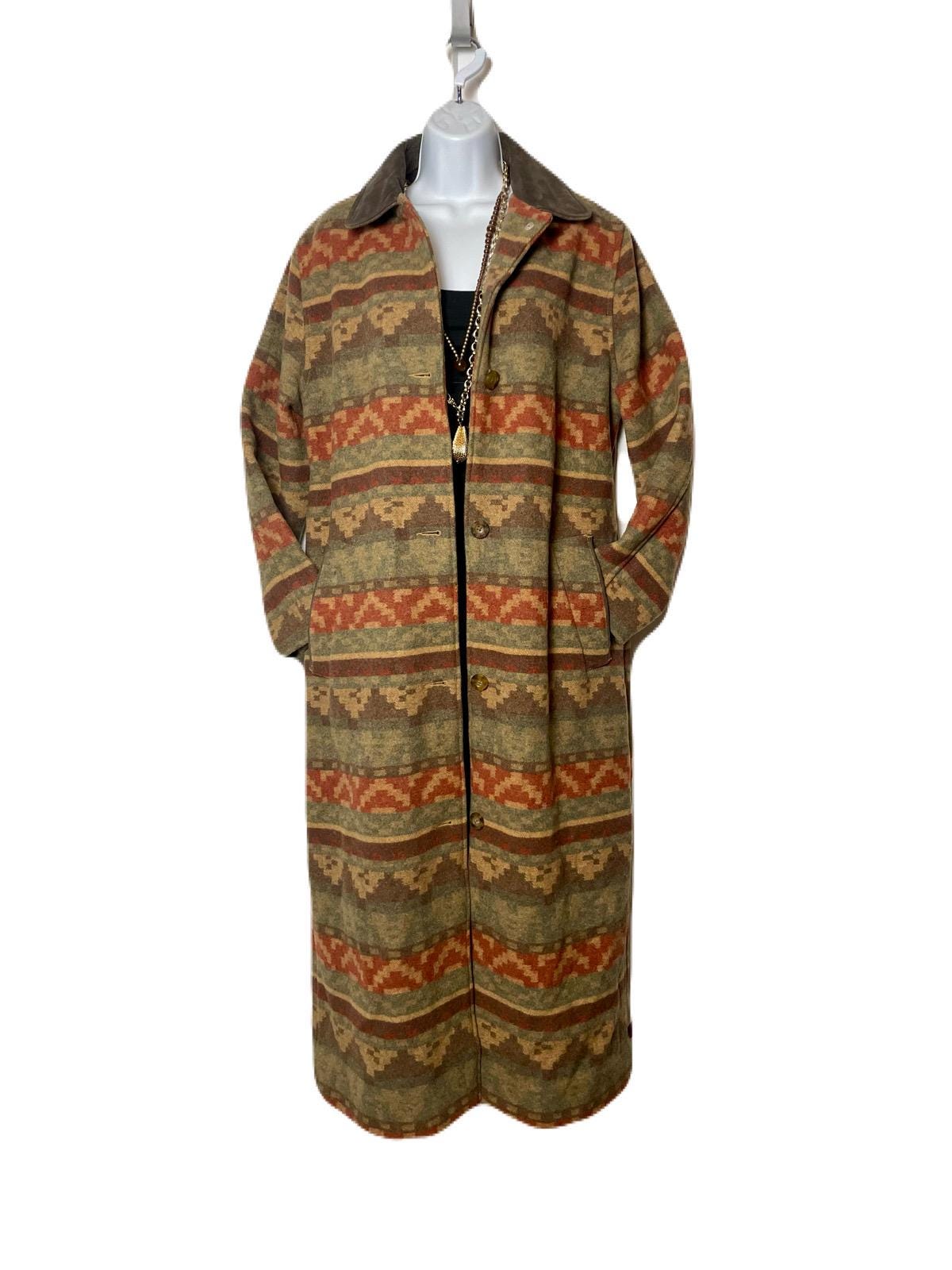 Woolrich Navajo Coat - Etsy