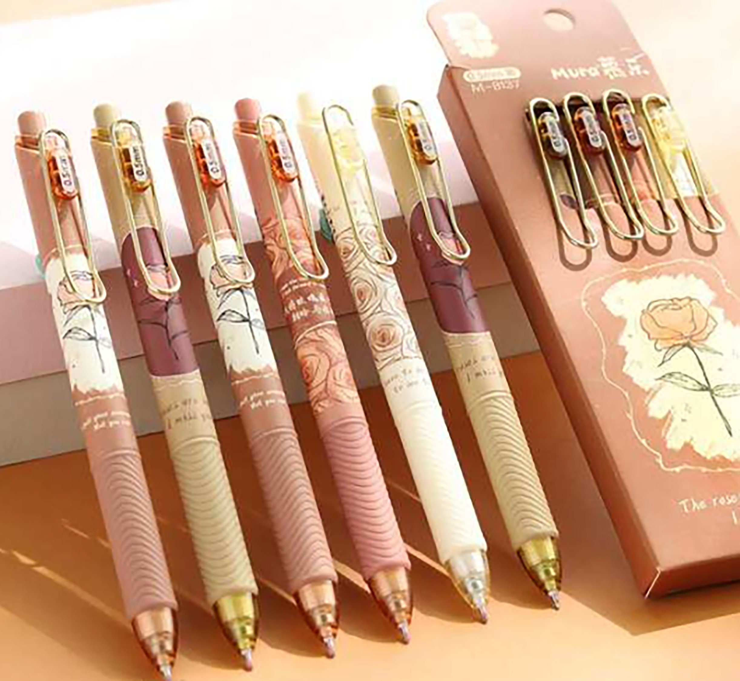 Kawaii Cute Peach Pen Stationery 0.5mm – Miu Stationery & Gifts