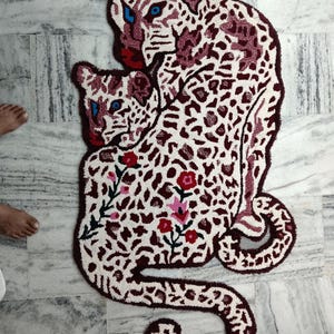 Hand Tufted Tibetan Tiger Animal Rug Animal Skin Rug Carpet For Living Room Home Decor Rug 3x5 , 4x6 ,5x8 rugs