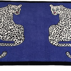 Hand Tufted Twins Tibetan Tiger Rug New Pattern / Animal Rug /Skin Rug Carpet For Living Room ,Bedroom, Home Decor Rug Customize Also..