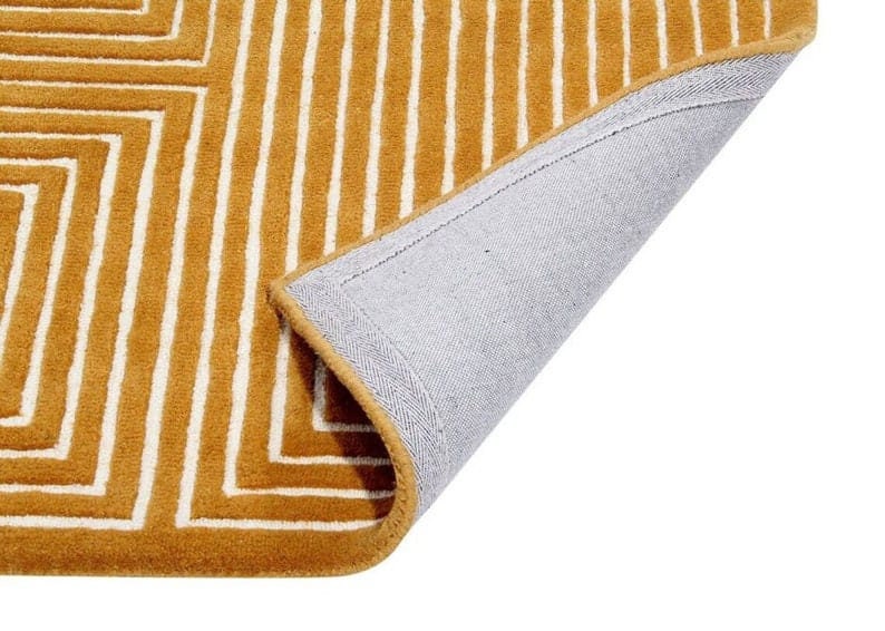 Hand Tufted Dark Green Wool Rug Cut & Loop Rug High and Low Pile Rug ...