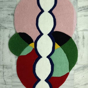 Modern Designer Hand Tufted Wool Area Rug Modern Area Rug Handmade Area Rug Hand Tuft Rugs Modern Rugs Living Room Rugs Customized In Any