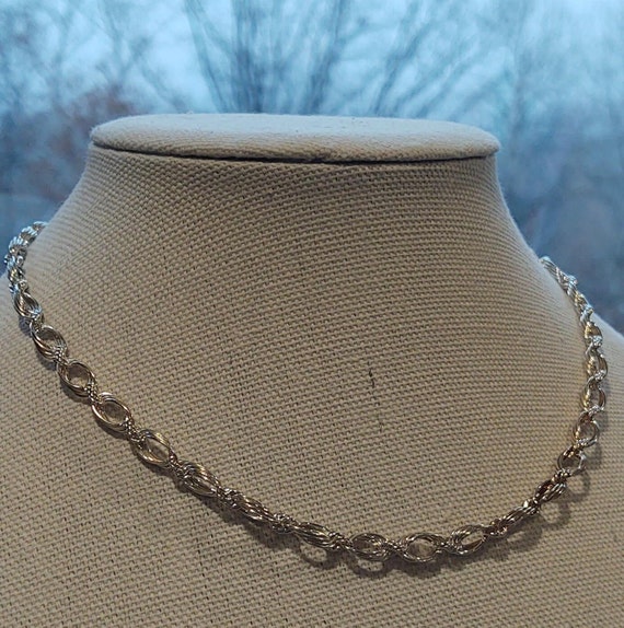 Sterling Silver 925 SA Bolivia 5mm Link Chain, 17… - image 1