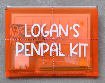 Little Writer Classic Penpal Kit | Writing Prompts, Envelopes, Stickers + Extras