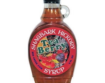 Teaberry - Handcrafted, Bee Creek Shagbark Hickory Syrup