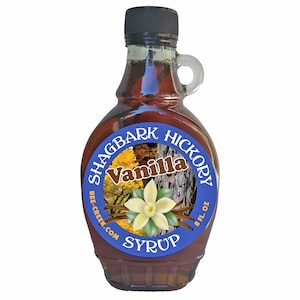 Vanille - Handgemaakte Shagbark-hickorysiroop