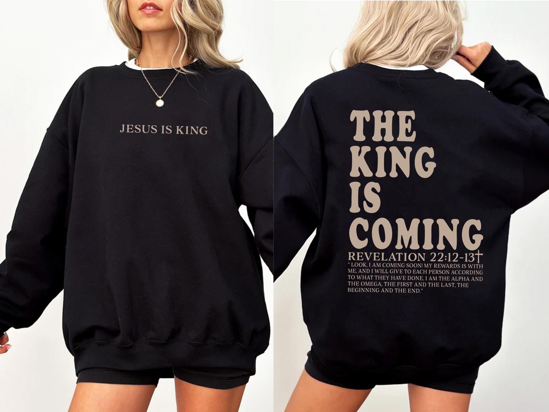 Jesus is King Hoodie