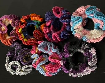 Pride Scrunchies - Gay, Lesbian, Bi, Trans, Pan, Ace, Non-binary