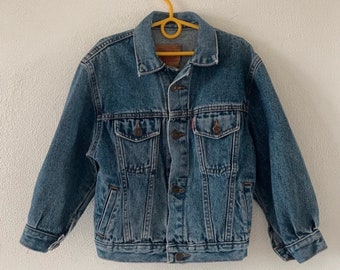Veste camionneur vintage Levi's des années 90 fabriquée aux États-Unis
