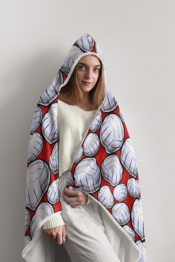 Hooded volleyball blanket sale