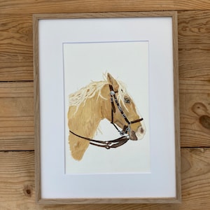 Horse Oil Painting / Cowboy Art / Horse Art / Original Oil Painting / Western Decor / Farmhouse Decor / Modern Rustic / Horse Painting