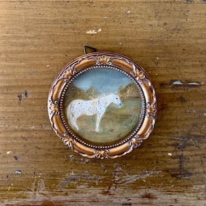 Original Horse Oil Painting / Appaloosa Horse / Horse Art / Vintage Horse / Western Decor / Farmhouse Decor / Modern Rustic / Horse Painting