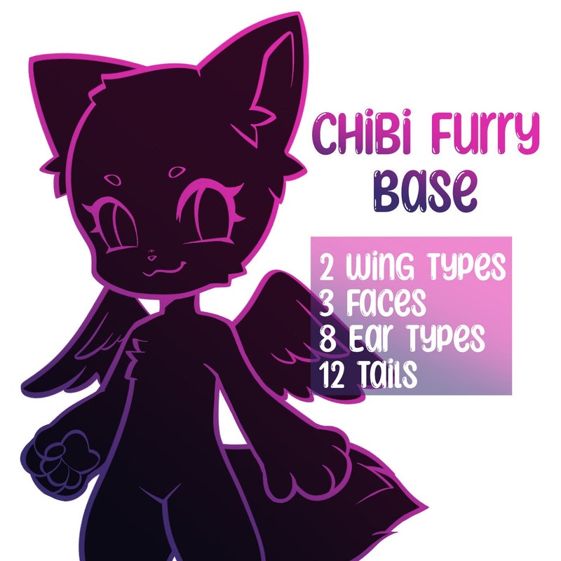 Furry Drawing Bases Etsy 