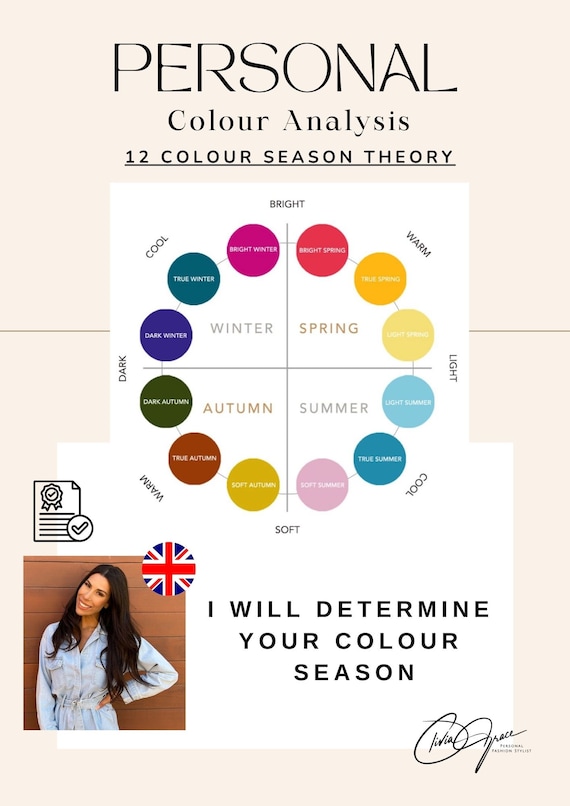 Color Analysis Color Set Bright Color Palette Color Analysis