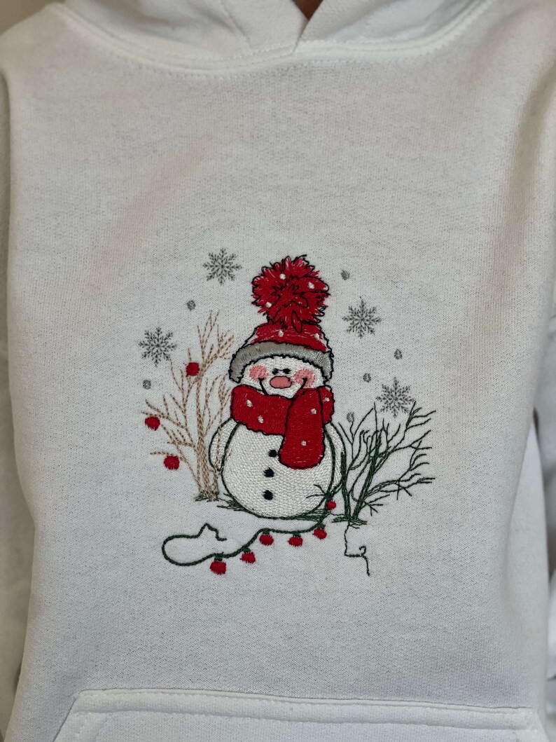 Snowman Sweater With a Pompom main image 1