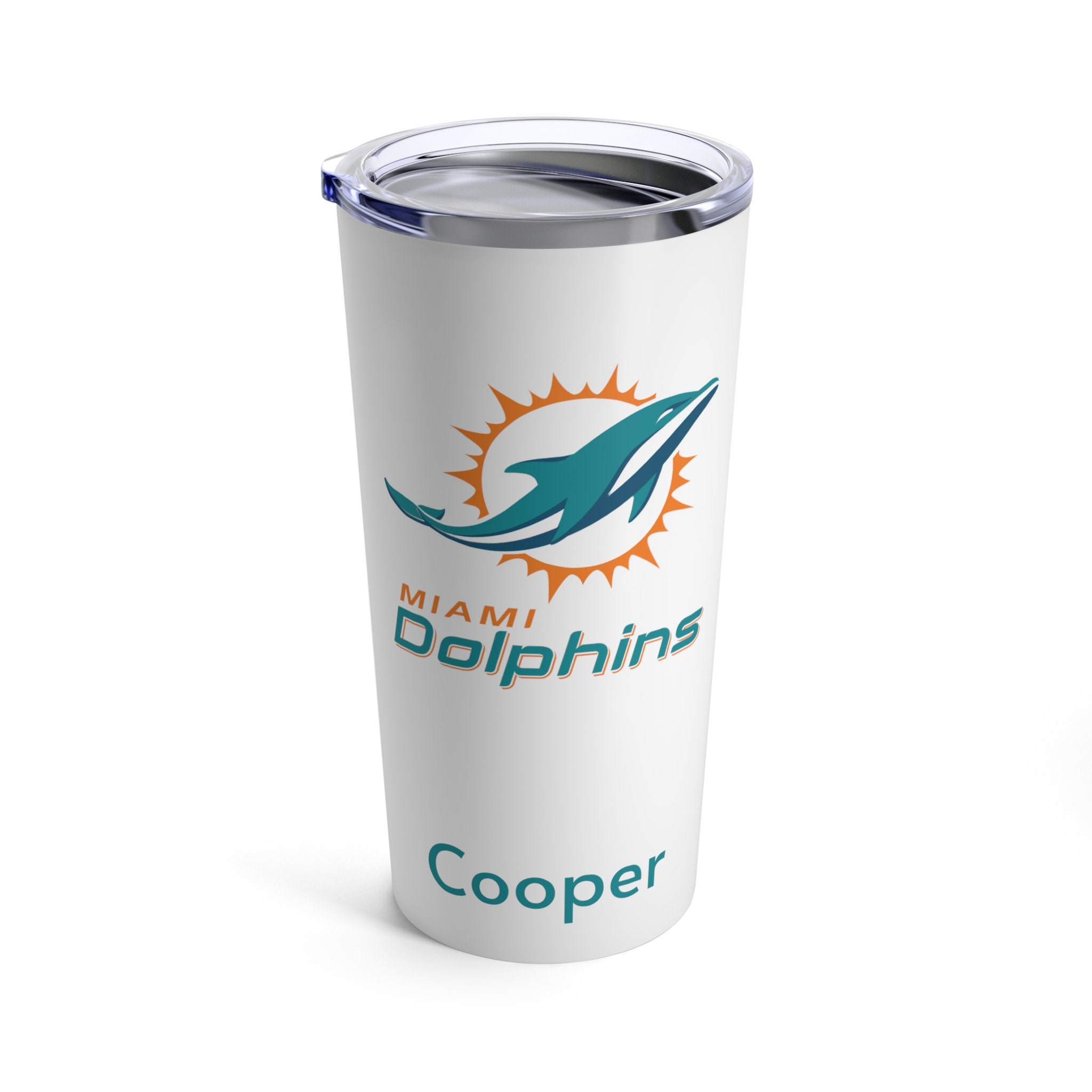 NFL Simple Modern Insulated Tumbler 2-30oz Cup Set Miami Dolphin